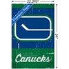 Trends International NHL Vancouver Canucks - Retro Logo 13 Unframed Wall Poster Prints - 3 of 4