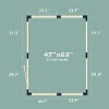Wooden Baby Playpen, Large Wood Gate Playpen for Babies and Toddlers, Baby Fence Play Yard with Door for Kids Activity Center - 3 of 4