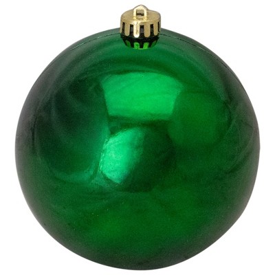 Northlight 6" Shatterproof Shiny Christmas Ball Ornament - Green