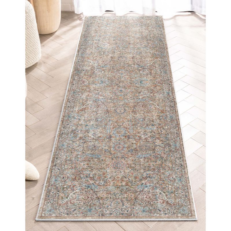 Well Woven Emilia Persian Floral Area Rug, 3 of 9