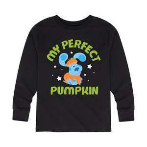 Boys' - Blue's Clues & You! - Mommy's Perfect Pumpkin Long Sleeve Graphic T-Shirt - 1 of 4