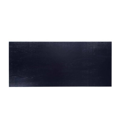 Gray and Black 7-Piece Wood Dining Set with Oval Back Chairs