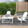 WestinTrends  4-Piece Outdoor Paio Adirondack Conversation Set - 2 of 4