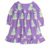 RuffleButts Girls Holiday Pajama Night Gown - 2 of 4