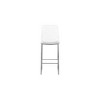 Meridian Furniture,Lumen Chrome Metal/Lucite Polycarbonate Stool - 3 of 4