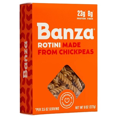 Banza Chickpea Pasta Rotini 8 Oz Target