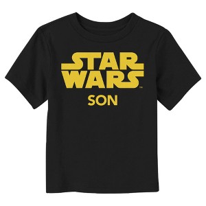 Toddler's Star Wars Son Classic Title Logo T-Shirt - 1 of 3
