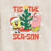 Boys' - SpongeBob SquarePants - Tis The Season Graphic Long Sleeve Fleece Sweatshirt - 2 of 4