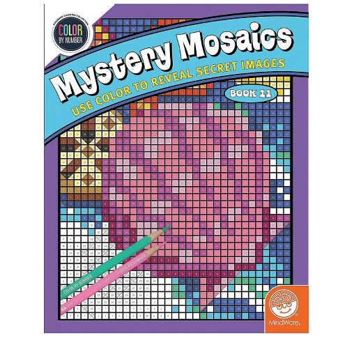 Mindware Color By Number Mystery Mosaics: Book 11 - Coloring Books : Target