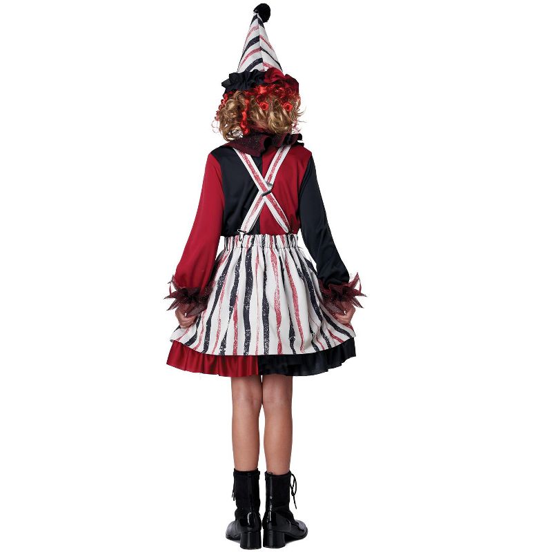 California Costumes Clever Clown Girls' Costume, 2 of 3