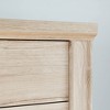 Hammond Library Base with Doors Chalk Oak - Sauder: Farmhouse Style Adjustable Shelf Storage Cabinet - 4 of 4