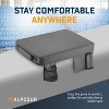 Portable Extra Thick Stadium Seat Cushion – Waterproof, Anti-Slip, with Cup Holder, Side Pocket, and Straps - 2 of 4