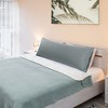 PiccoCasa Breathable Microfiber Soft Striped Pattern Enveloped Closure Body Pillowcases 1 Pc - 3 of 3
