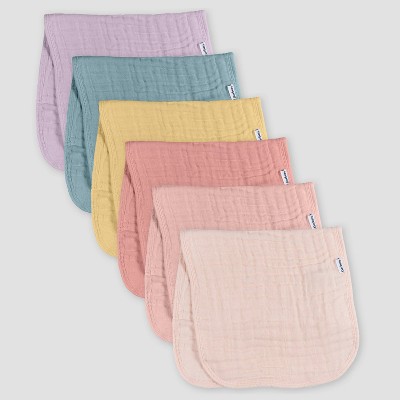 Gerber Baby 6pk Burpcloths