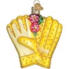 Old World Christmas Blown Glass Ornament for Christmas Tree, Gardening Gloves - 3 of 4