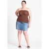 ELOQUII Women's Plus Size Sweater Tube Top - 4 of 4