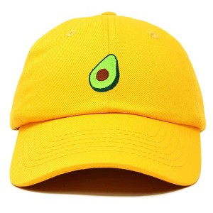 Dalix Avocado Embroidered Mens Cotton Dad Hat Baseball Cap Womens - 1 of 4