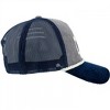 Adult Modelo Logo Blue & Grey Corduroy Trucker Hat - 3 of 4
