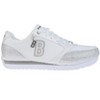 bebe Women's Fashion Lace-Up Shoes - Embellished Sneakers with Logo Dangle Charm - 2 of 4