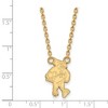 Black Bow Jewelry 10k Yellow Gold Iowa State Cyclones NCAA Necklace 18 Inch - 2 of 4