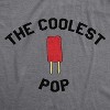 Mens Coolest Pop Funny Best Dad Ever Cool Fathers Day Novelty Graphic T shirt - Crazy Dog Men's T Shirt - 2 of 4