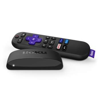 Roku Express 4K+ | Streaming Player HD/4K/HDR with Roku Voice Remote with TV Controls and Premium HDMI Cable