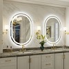 pmir Super Bright 192 LEDs/m LED Lighted Anti-Fog Tempered Glass Irregular Bathroom/Vanity Mirror with ETL & 3-Year Warranty - 3 of 4