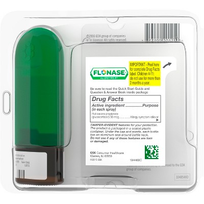 Flonase double dosage 1 year old