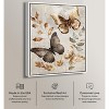 Art Remedy Butterfly Dance V Elegant Butterfly Wall Art Framed - 3 of 4