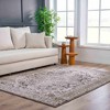 Hauteloom Albie Charcoal & Beige Area Rug - 2 of 4