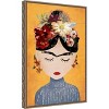 Amanti Art Frida (Yellow Version) by Treechild Canvas Wall Art Print Framed 16 x 23-in. - 3 of 4