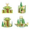 PICASSO-TILES Magnetic Tiles for Kids, 46PCS Safari Theme, Construction STEM Building Blocks Educational Toy, Mini Diamond Series - 4 of 4