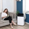 12000Btu Portable Air Conditioner with LCD Display Remote Control,Cooling Up to 550 sq.ft.3 in 1 AC Cooling,Dehumidifier,Fan for Bedroom - 2 of 4
