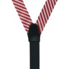 Trafalgar Men's Griswold Striped Herringbone Silk Suspenders - 3 of 3