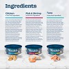 Blue Buffalo Tastefuls Flaked Tuna, Chicken & Shrimp Entrees In Gravy Premium Wet Cat Food - 5.5oz/12ct - 4 of 4