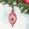 Cody Foster 5.0 Inch Victorian Indent Pink Reflector Tree Ornaments - image 2 of 3