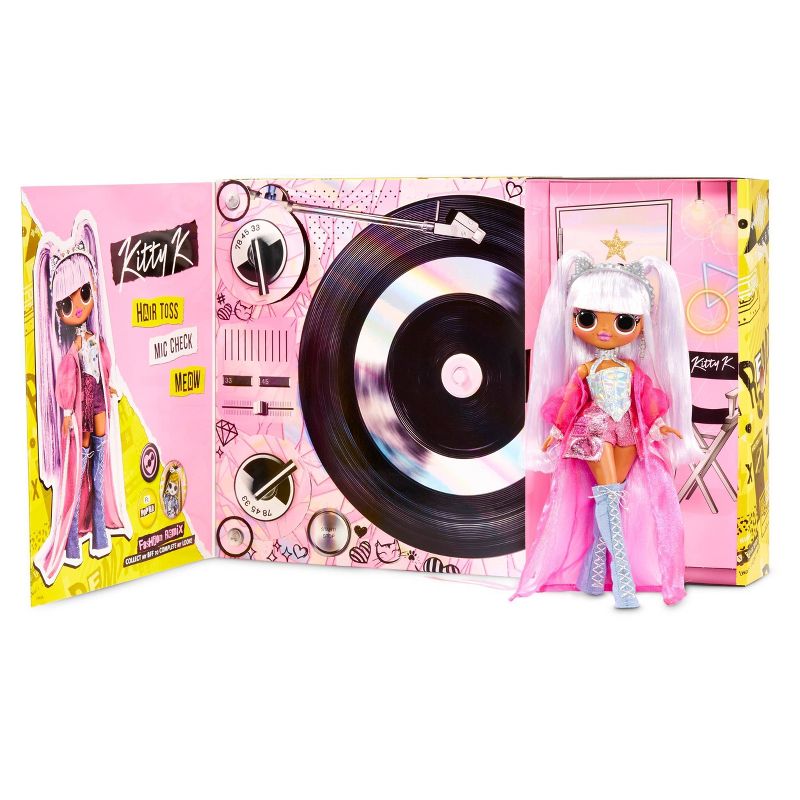 L.O.L. Surprise!  O.M.G. Remix Kitty K Fashion Doll &#8211; 25 Surprises with Music, 3 of 15