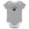 NCAA Penn State Nittany Lions Infant Boys' Short Sleeve 3pk Bodysuit Set - image 4 of 4