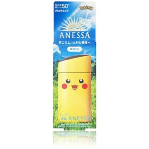 Anessa By Shiseido Pokemon Pikachu Perfect UV Sunscreen Skincare Milk SPF 50+ PA++++ [60ml] | Sun Protection from Japan - 1 of 4