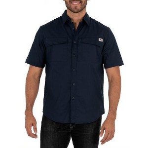 Wells Lamont Men's Short Sleeve Ventilated Back Performance Work Shirt - 1 of 4