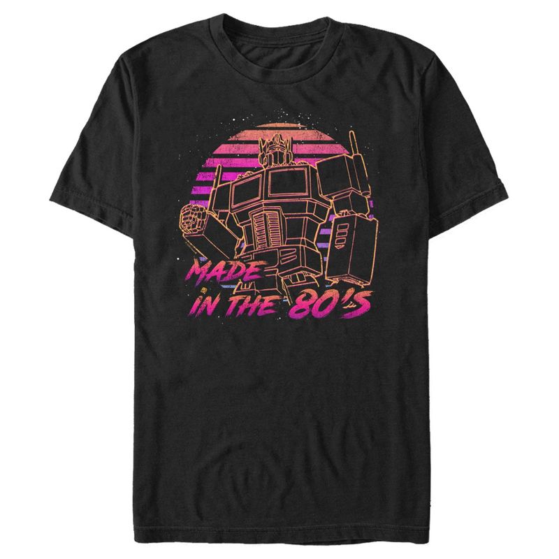 Men's Transformers Optimus Prime Made in the 80s T-Shirt, 1 of 6