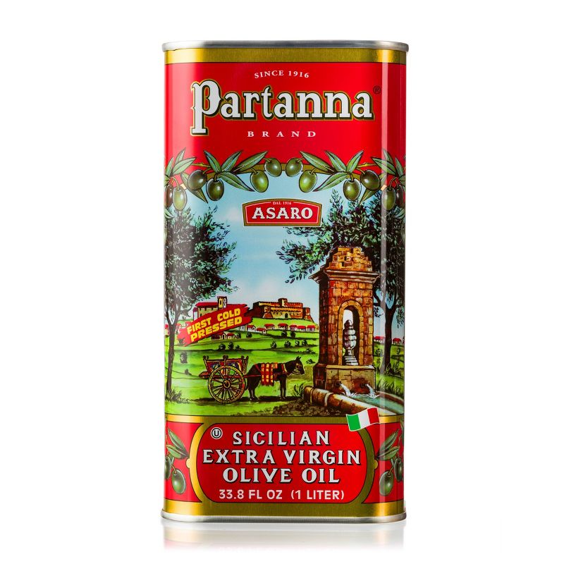 Partanna Specialty Gourmet Extra Virgin Olive Oil - 1L, 1 of 6