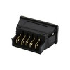 Unique Bargains 2 in 1 DC 12V 5 Pin Car Power Window Switch with Wiring Harness Socket - 3 of 4