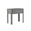 31x31x16 inch Raised Garden Bed with Legs, Elevated Wooden Planter Box for Outdoor Plants Flowers Fruits Vegetable Herb Growingg - 4 of 4