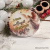 I have an Angel Looking Out for Me Quote Ornament, Heavenly Guardian Angel Christmas Memorial Gift| OrnamentallyYou - image 4 of 4