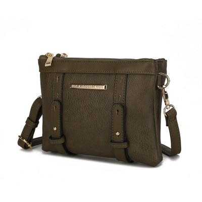 MKF Collection Elsie Multi Compartment Crossbody Bag by Mia K