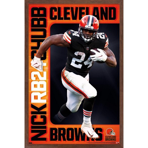 NFL Cleveland Browns - Retro Logo 14 Wall Poster, 22.375 x 34