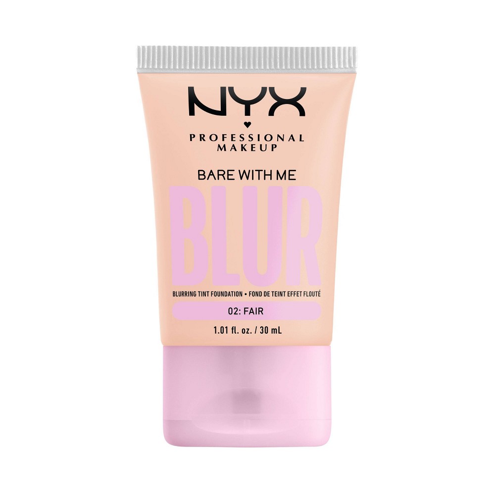 Photos - Other Cosmetics NYX Professional Makeup Bare With Me Blur Tint Soft Matte Foundation - 02 