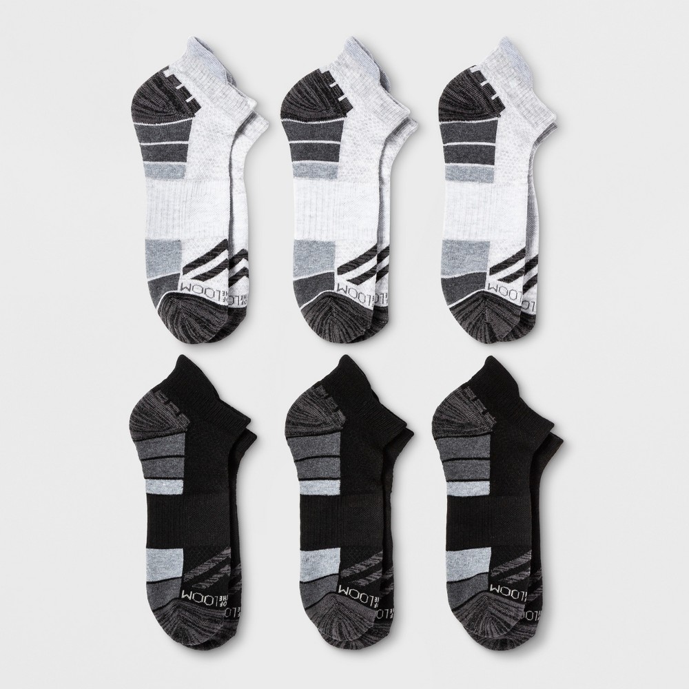 Fruit of the Loom Men's 6pk Breathable Performance Low Cut Socks - 6-12