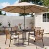 Lausaint Home 5-piece Outdoor Rattan Dining Set - 2 of 4